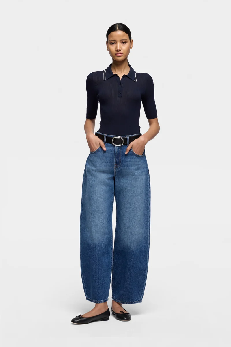 BONNIE CURVILINEAR in Denim Darkwind