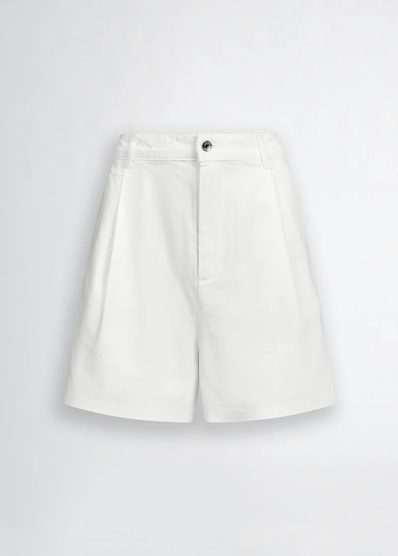Cotton-Blend Bermuda Shorts