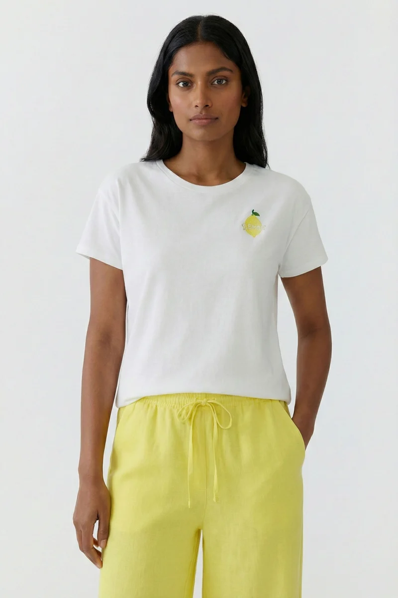 T-Shirt, optic white