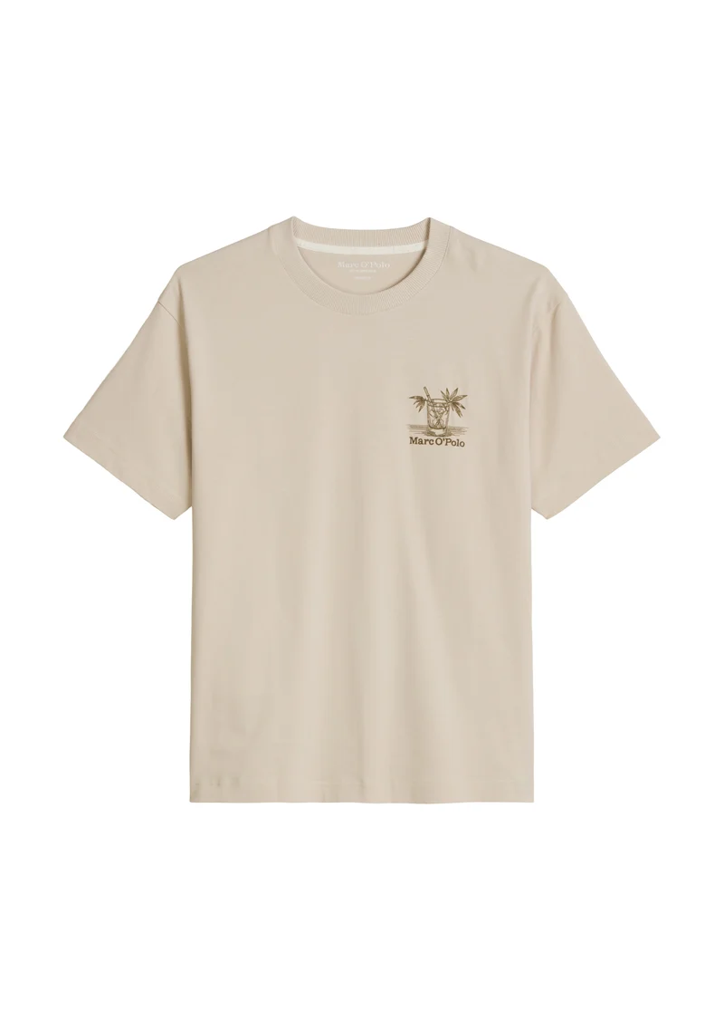 Jersey T-Shirts Shortsleeve, Grey Silk