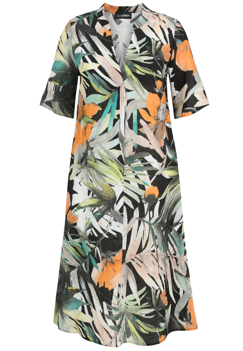 Kleid gewebt, Khaki
