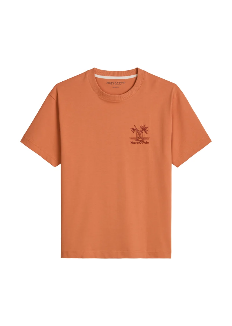 Jersey T-Shirts Shortsleeve, Faded Coral