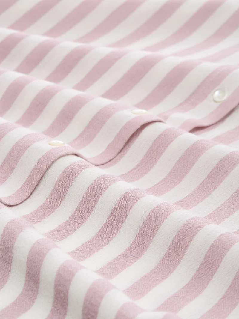 blouse striped, light elderberry stripe