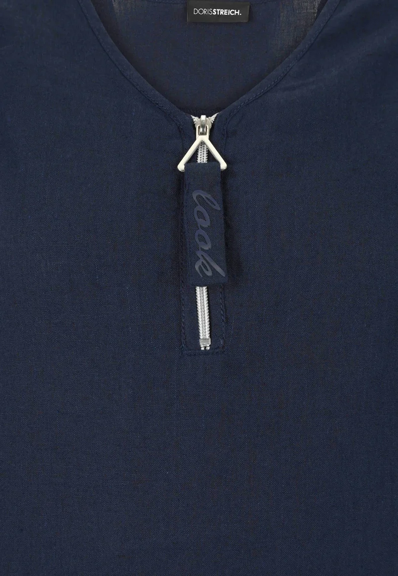 Bluse 1/2 Arm, Marine