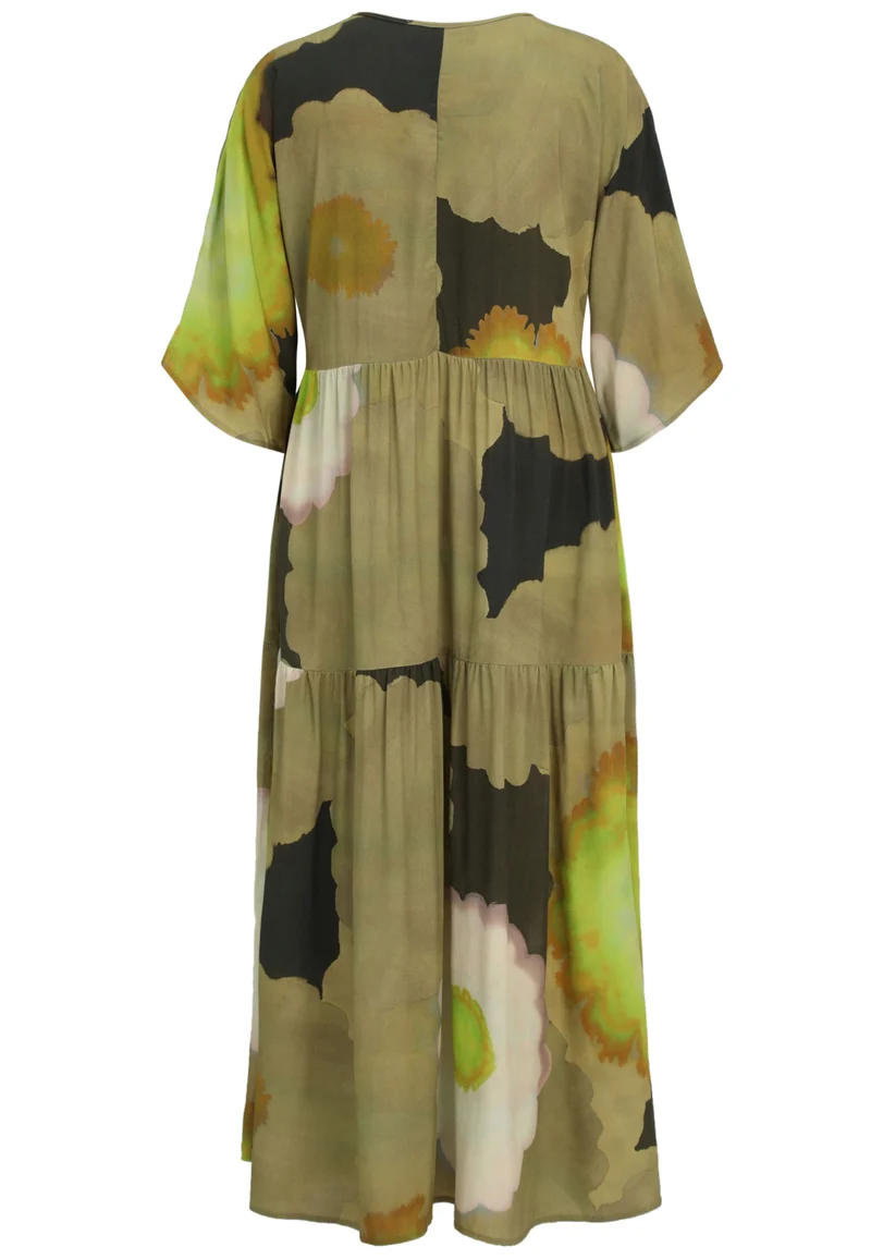 Kleid gewebt, Khaki