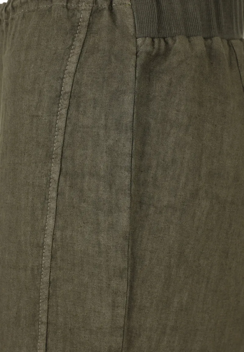 Hose gewebt, Khaki
