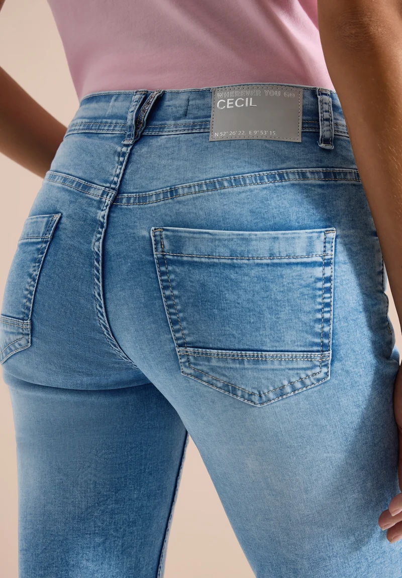 Style NOS Scarlett Light Blue, light blue washed