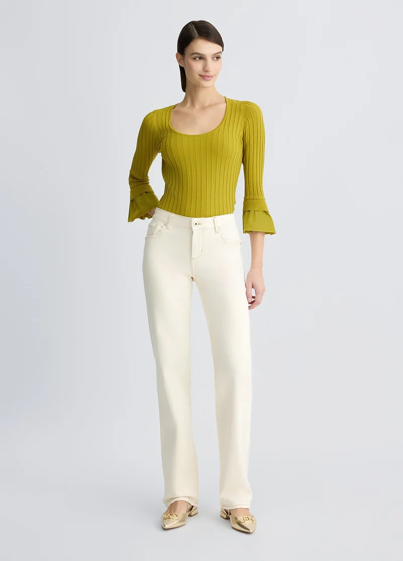 Straight-Leg Jeans