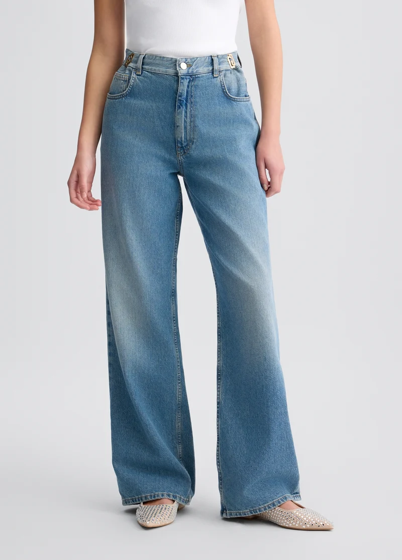 High-Rise Baggy Jeans