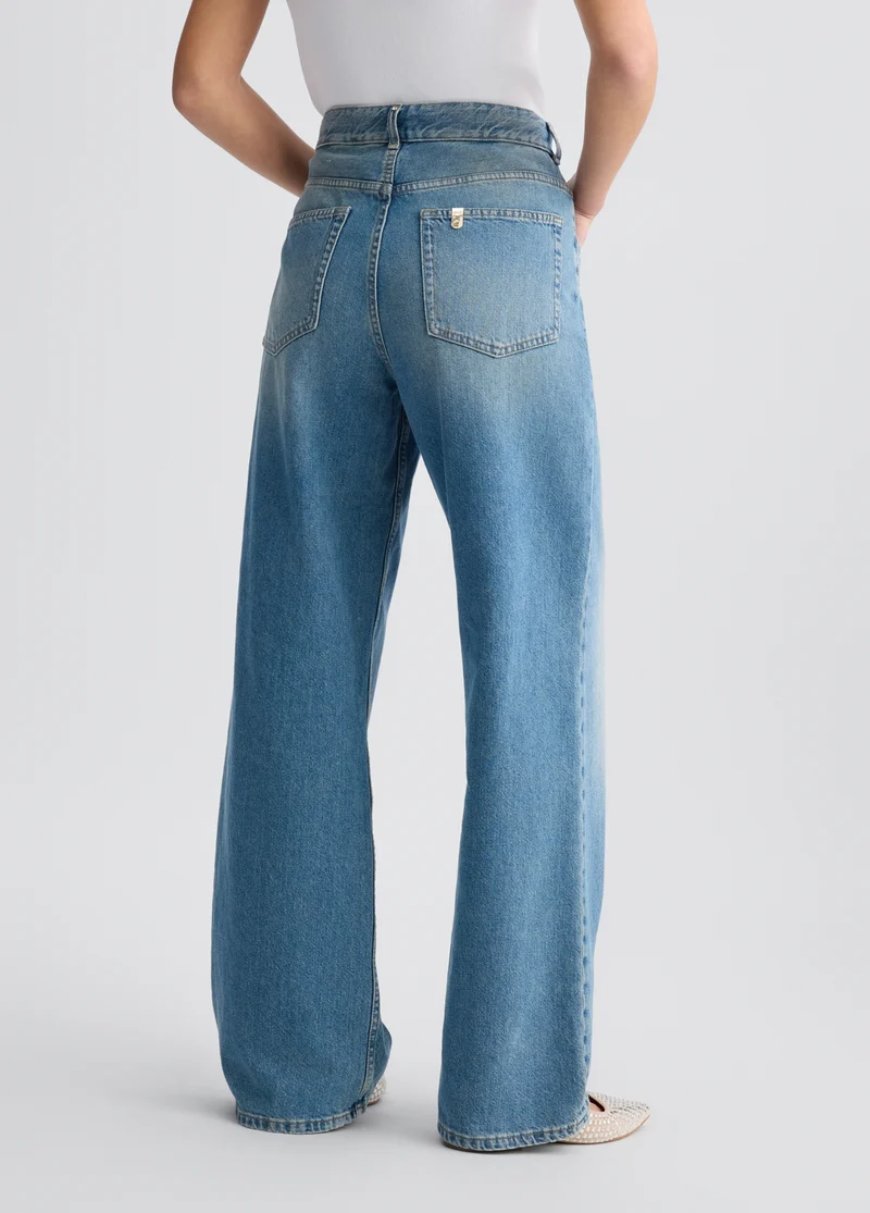 High-Rise Baggy Jeans
