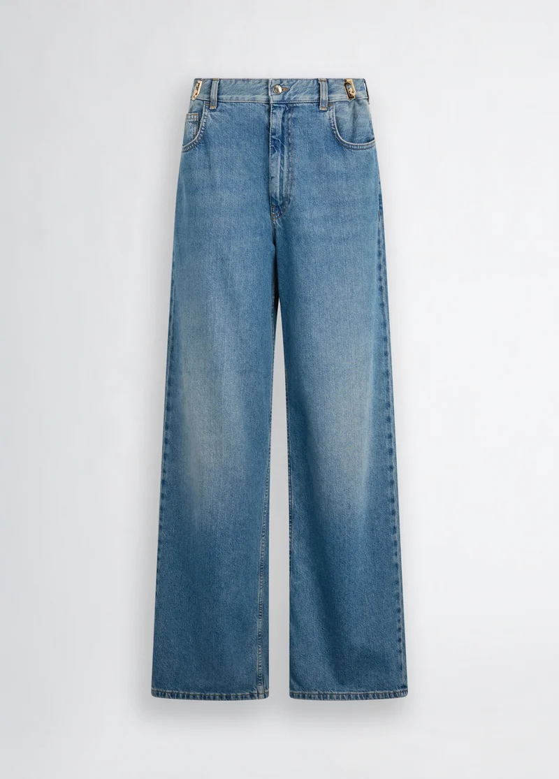 High-Rise Baggy Jeans