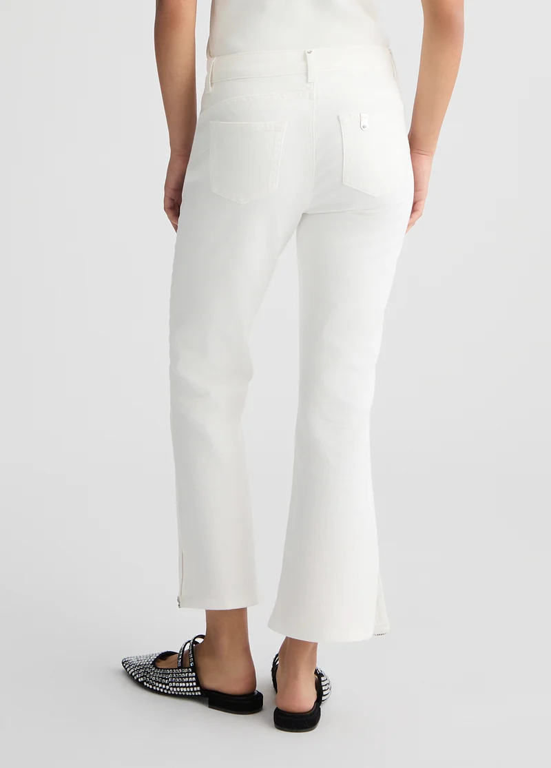 Bottom Up Bootcut Jeans with Rhinestones