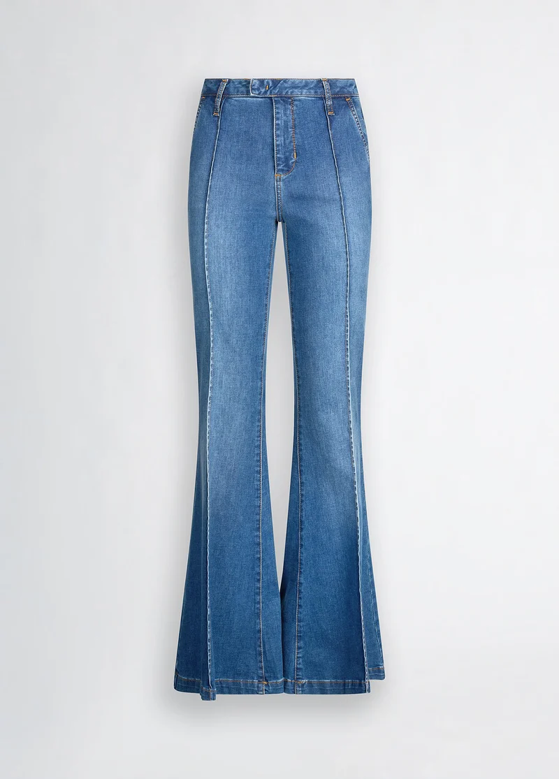 High-Rise Flared Jeans