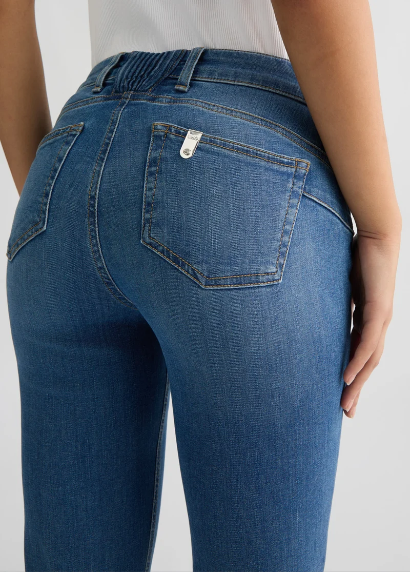 Blue Bell-Bottom Jeans