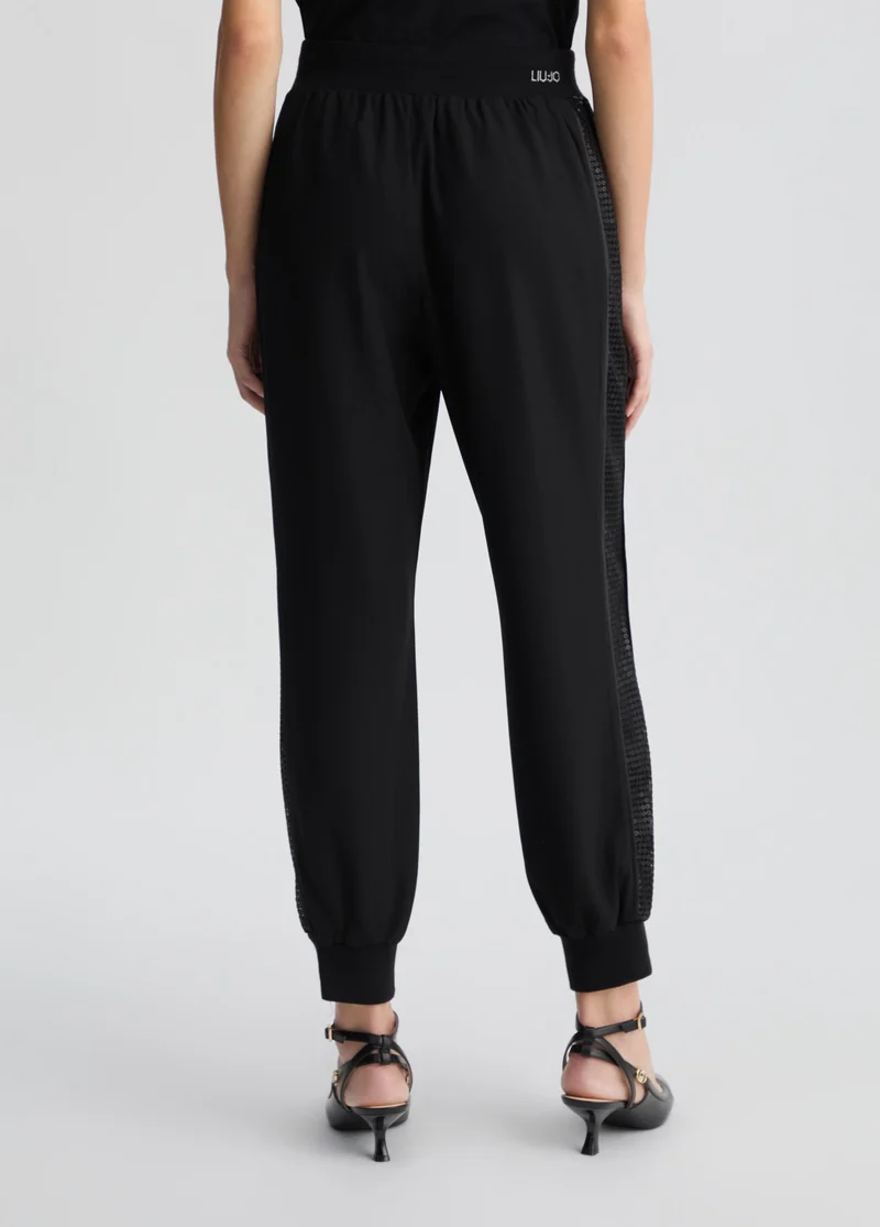 Joggers with Sequins