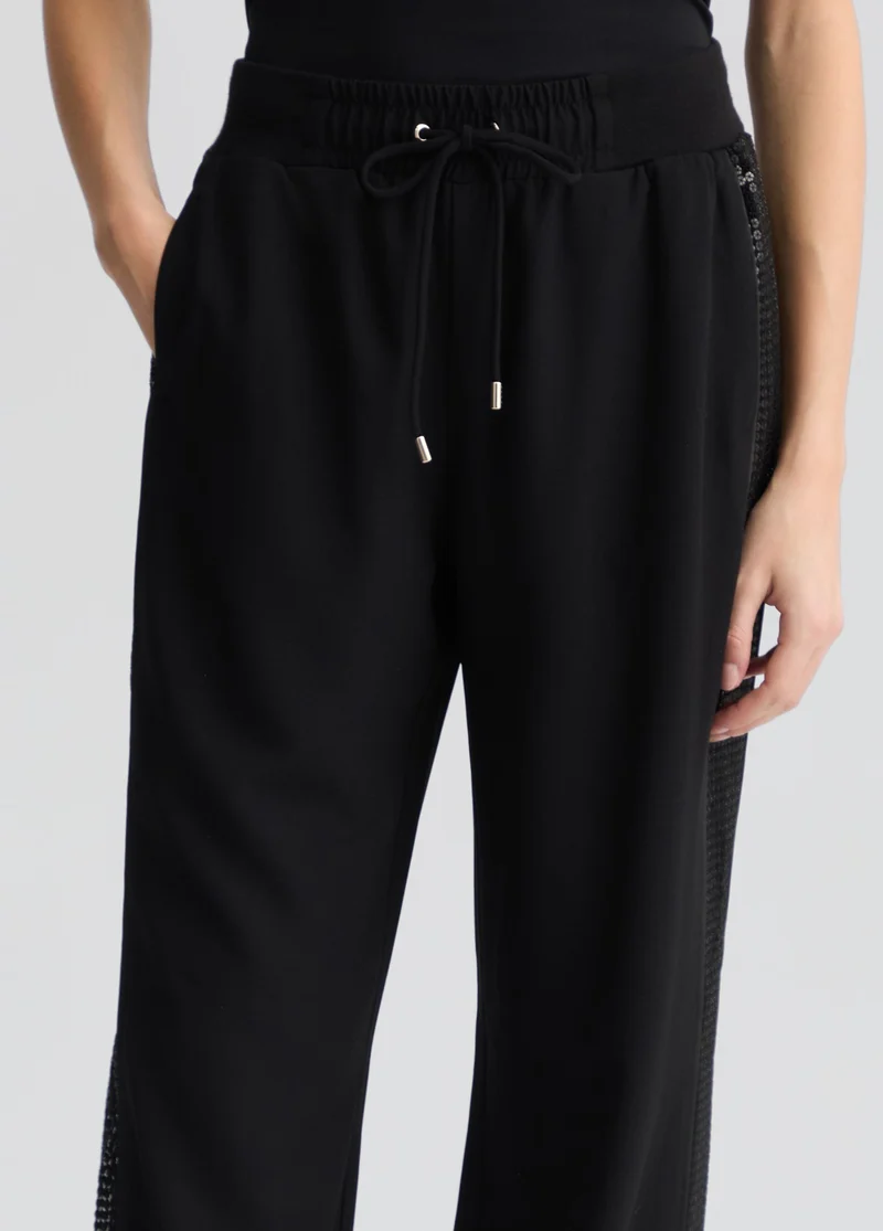 Joggers with Sequins