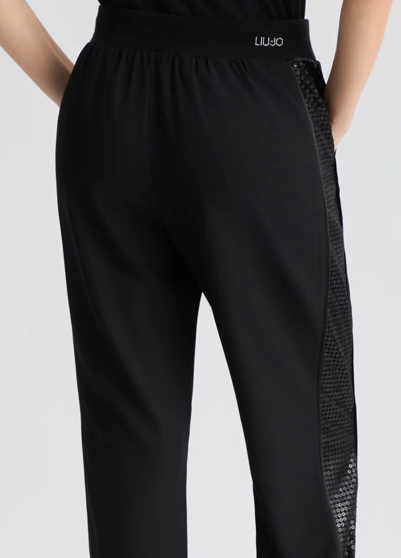 Joggers with Sequins