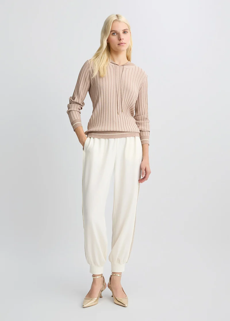 Joggers with Sequins