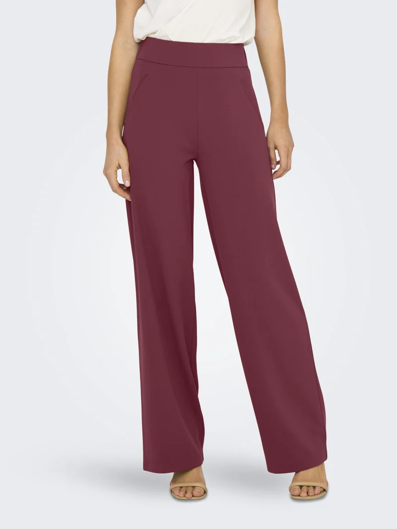 JDYLOUISVILLE CATIA LIFE WD PNT JRS, Oxblood Red