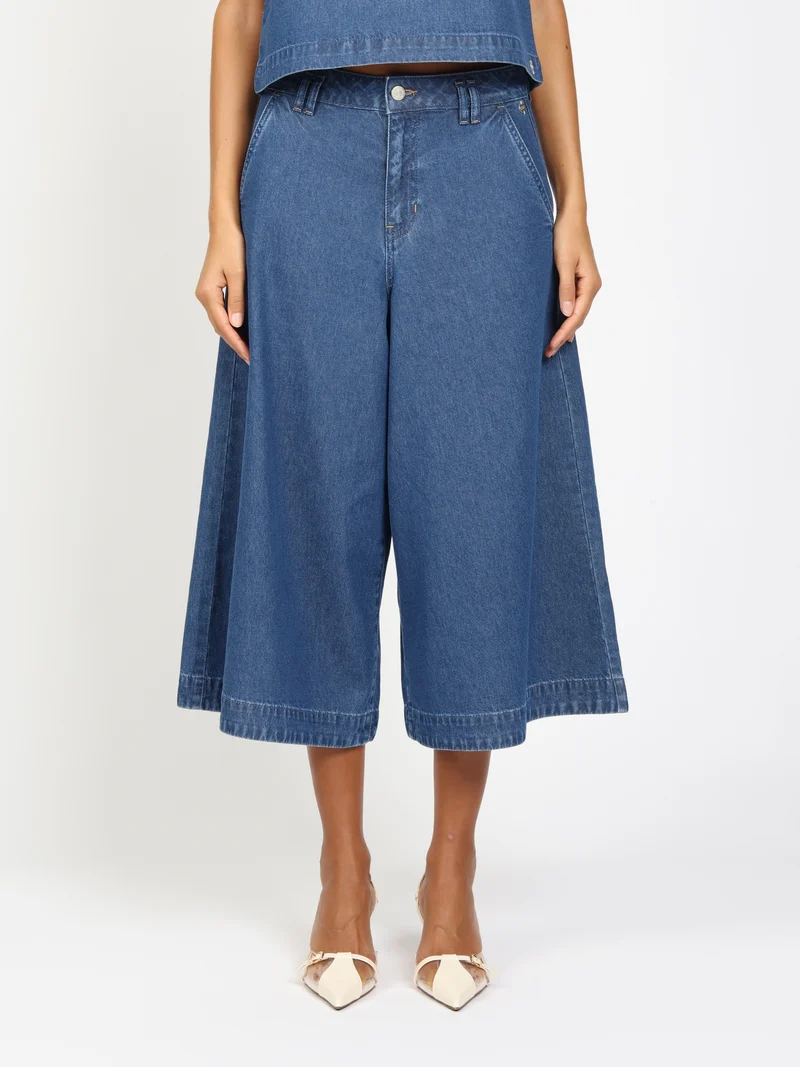94SCALA CULOTTE, deep midblue