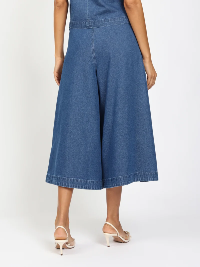 94SCALA CULOTTE, deep midblue