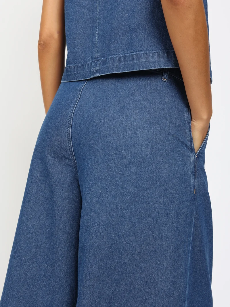 94SCALA CULOTTE, deep midblue