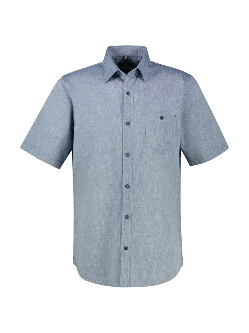 HEMD 1/2 ARM, TRUE BLUE