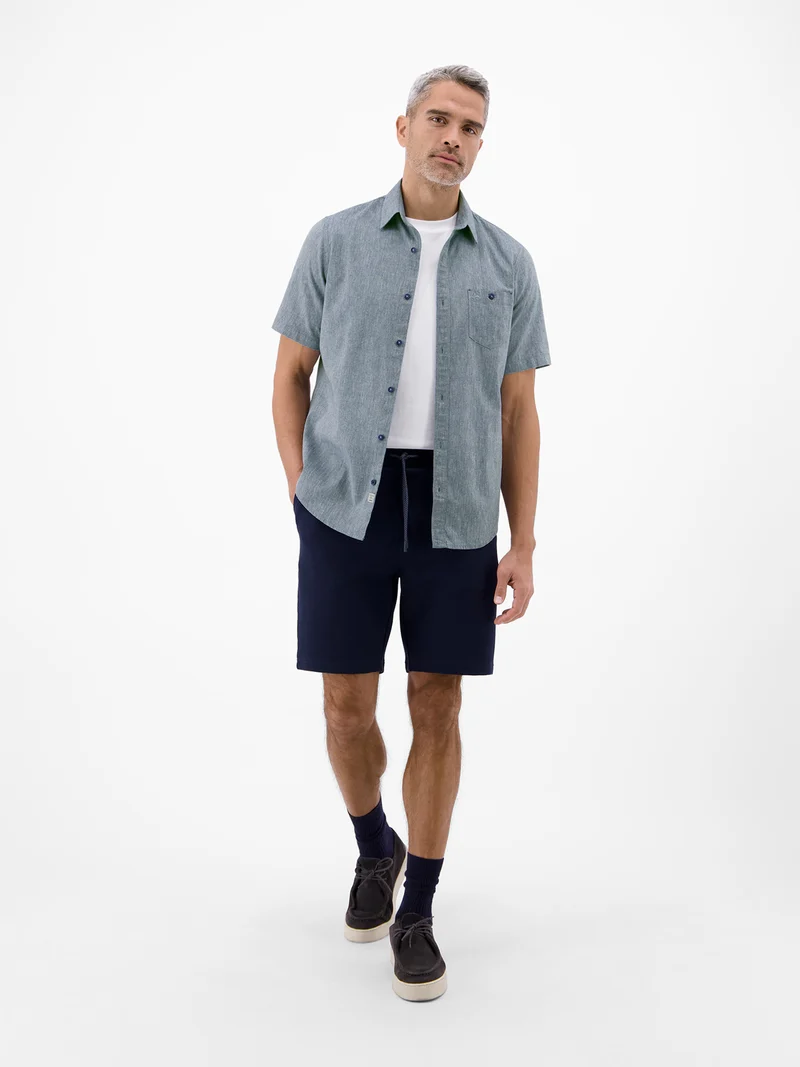 HEMD 1/2 ARM, TRUE BLUE