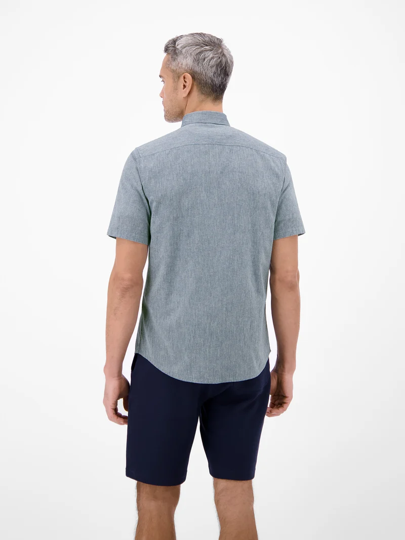 HEMD 1/2 ARM, TRUE BLUE