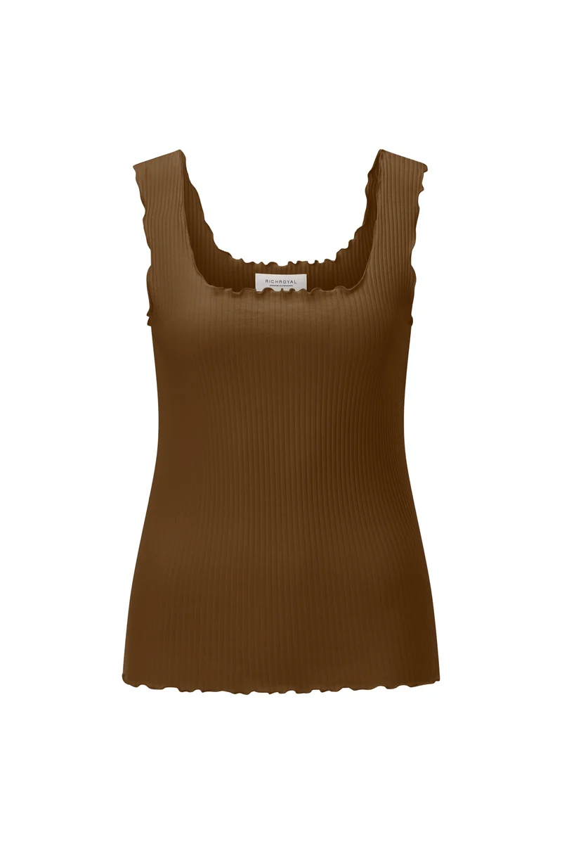 O Frill Top, coconut bark