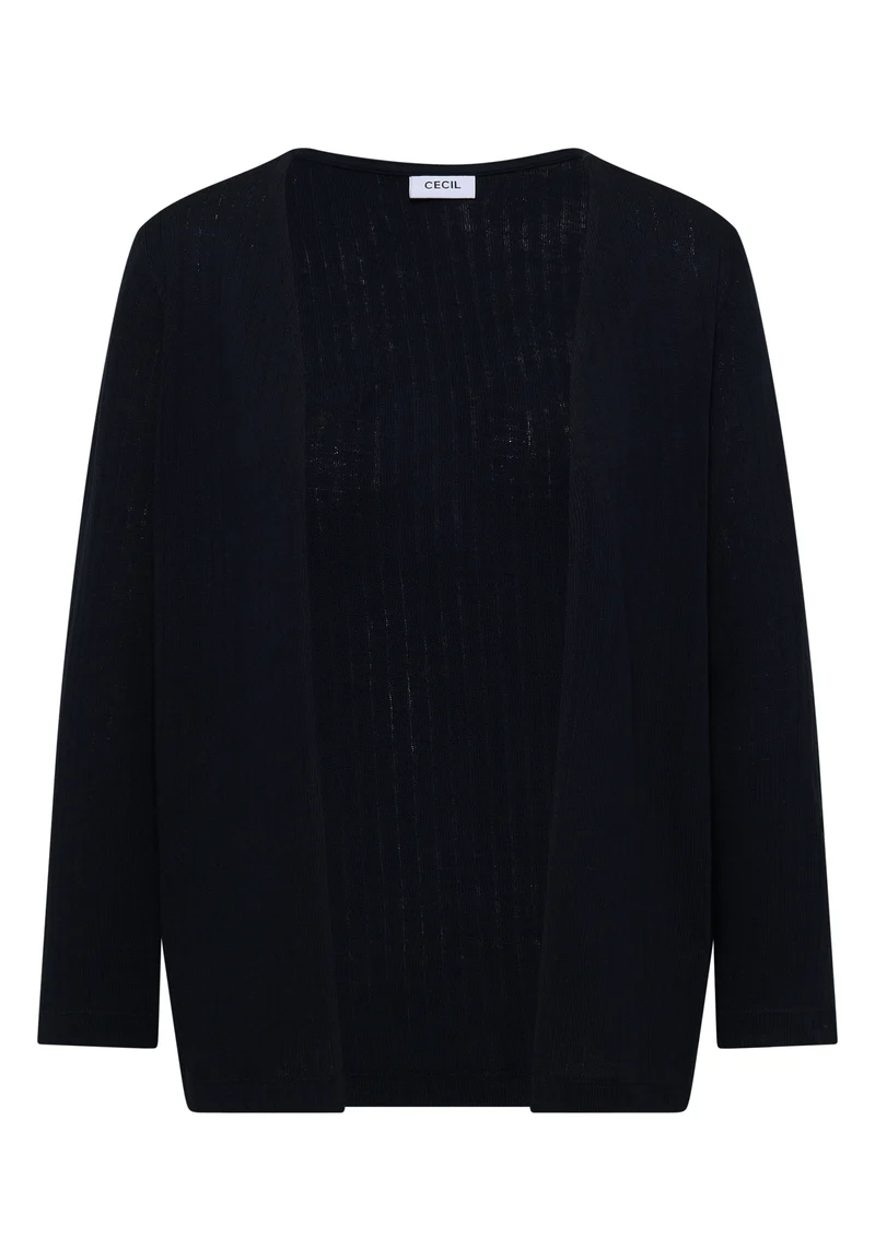 Open Knit Jacket, universal blue