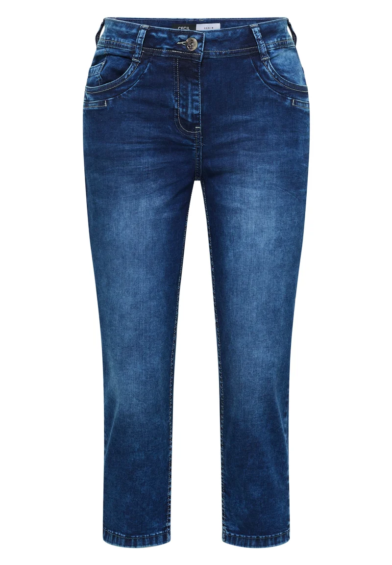 Style NOS Scarlett Mid Blue 22, mid blue used wash