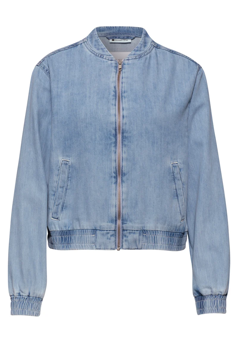 Style LTD QR Jacket Bomber,ble, Ultra Bleach Random washed