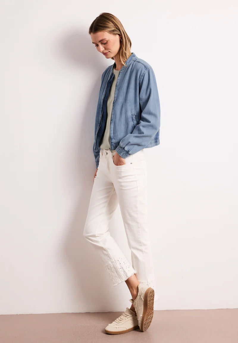 Style LTD QR Jacket Bomber,ble, Ultra Bleach Random washed