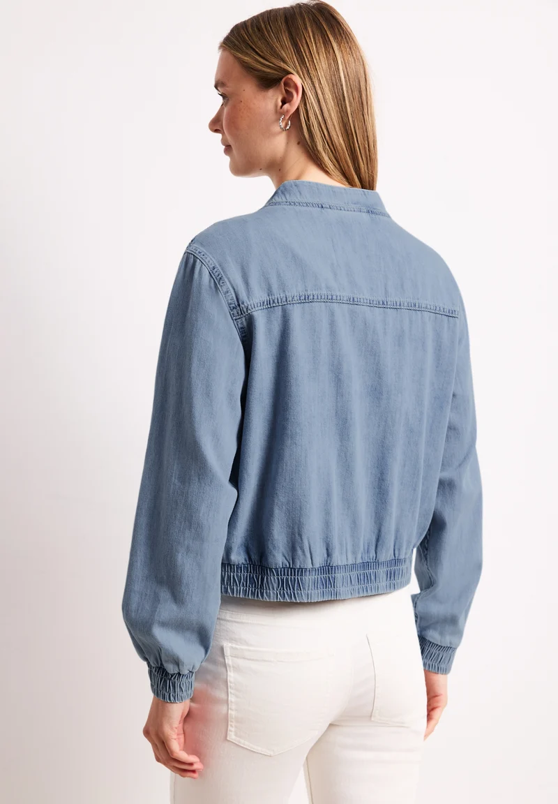 Style LTD QR Jacket Bomber,ble, Ultra Bleach Random washed