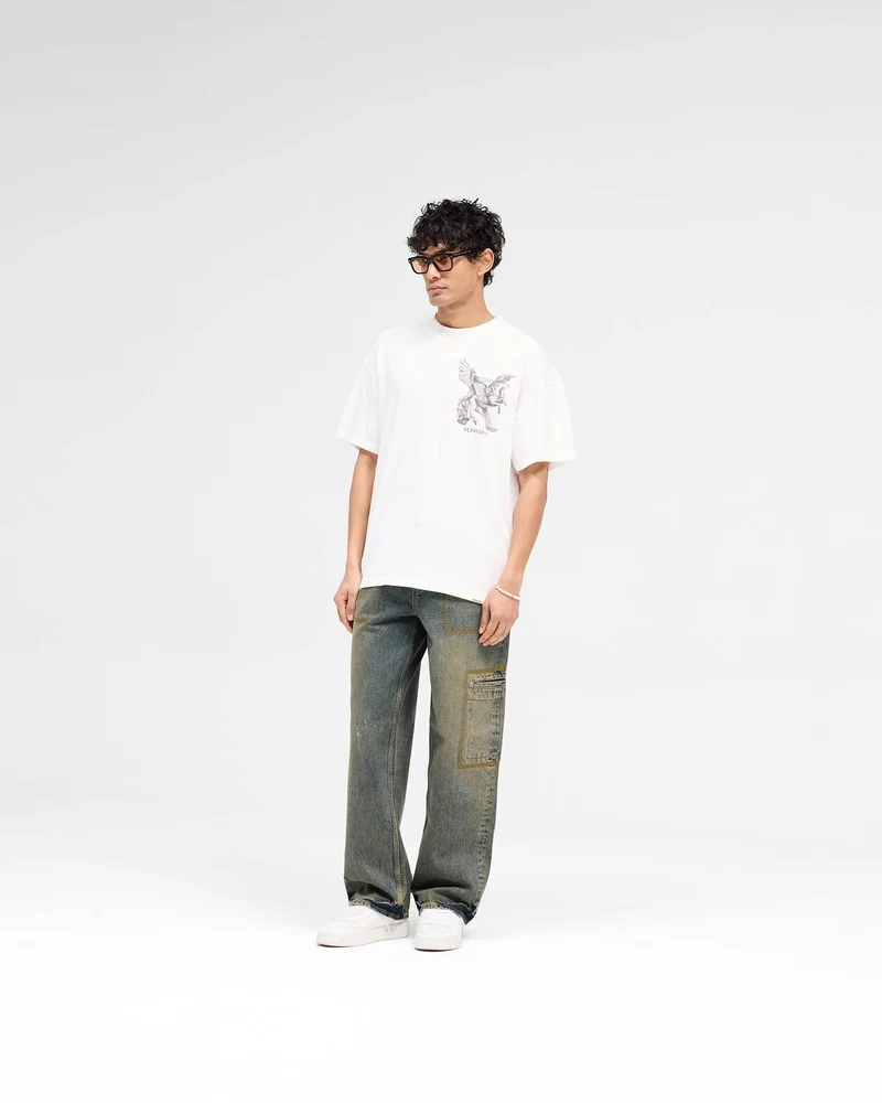 Elegance In Motion T-Shirt - Flat White