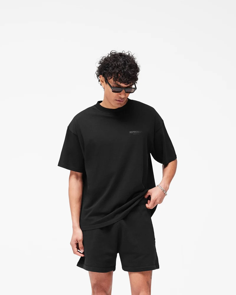 Represent Owners Club T-Shirt - Black Matte