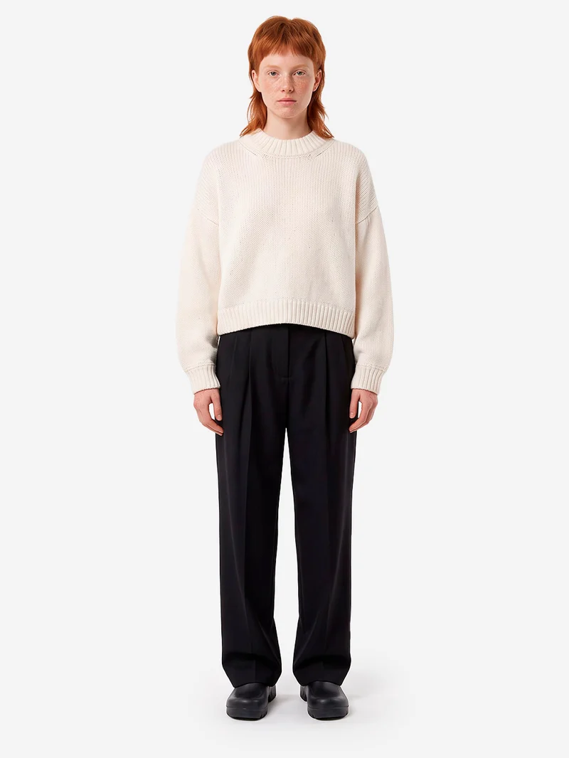 Pantaloni Bodam in misto lana
