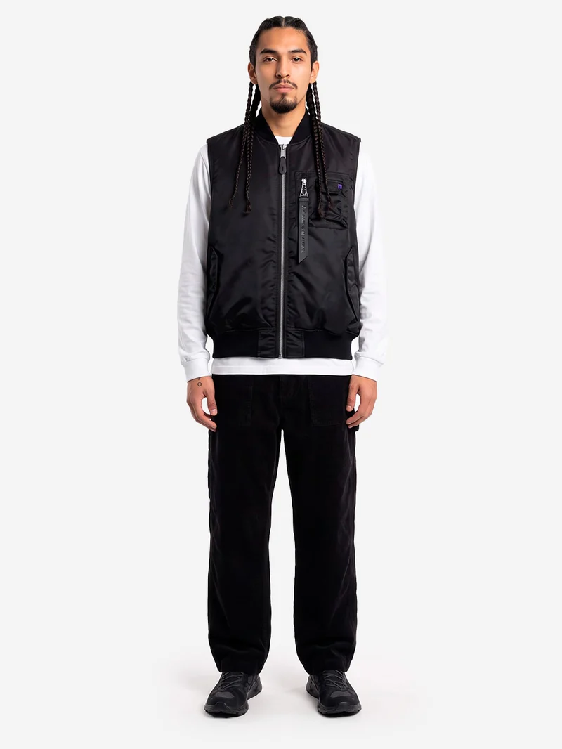 Gilet reversibile MA-1 Base UV nero