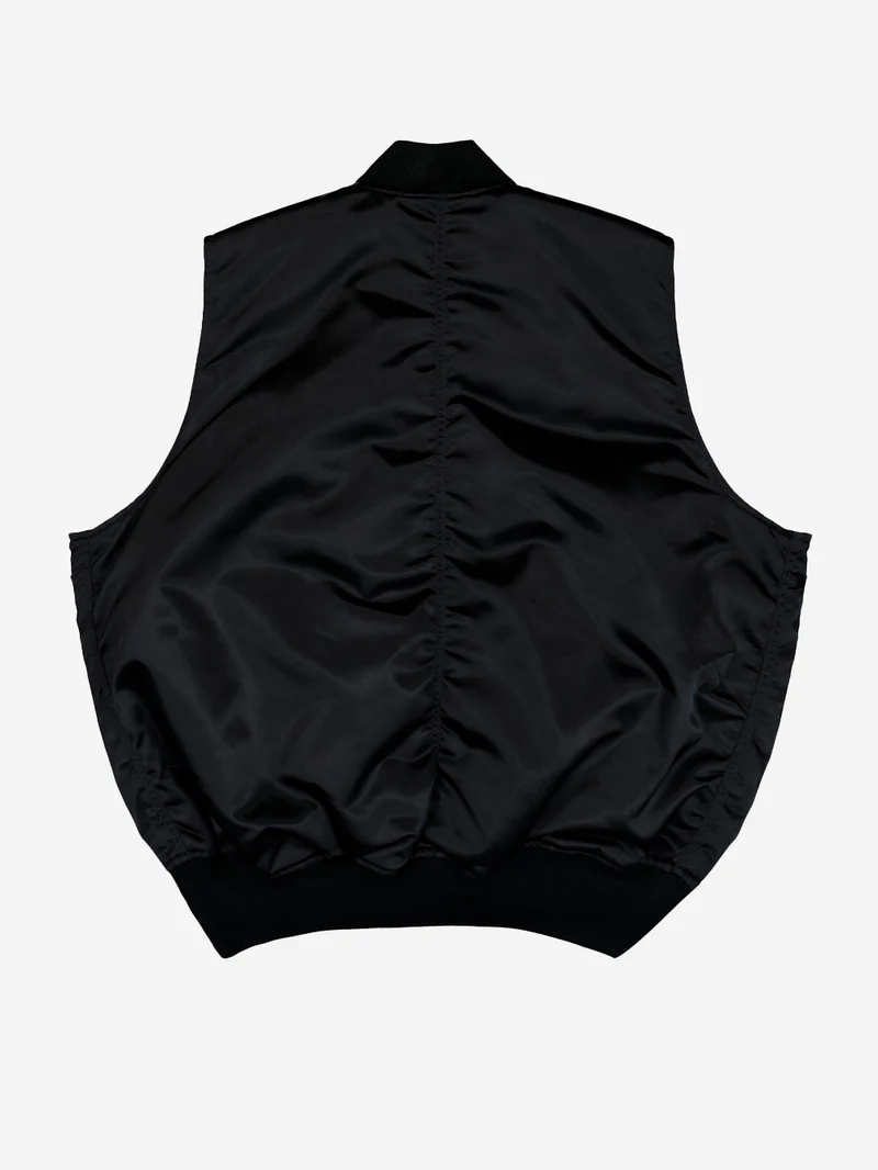 Gilet reversibile MA-1 Base UV nero