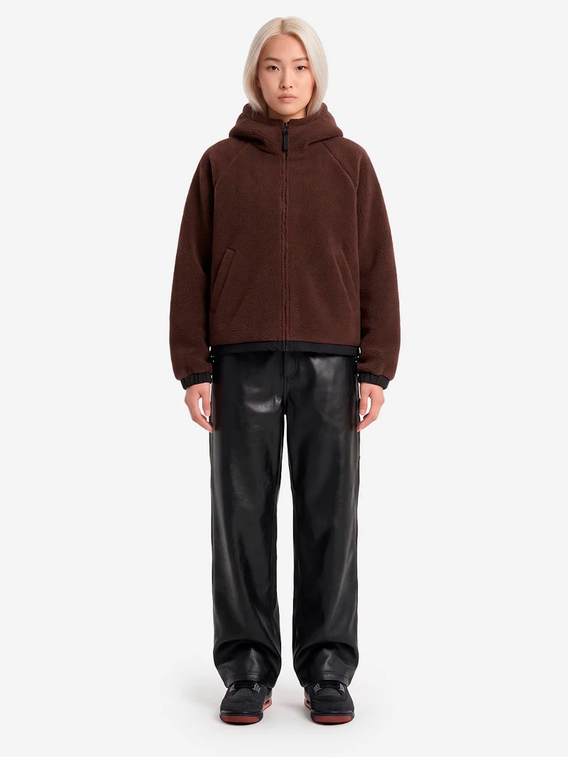 W'Hooded Limm C Fleece Giacchetto