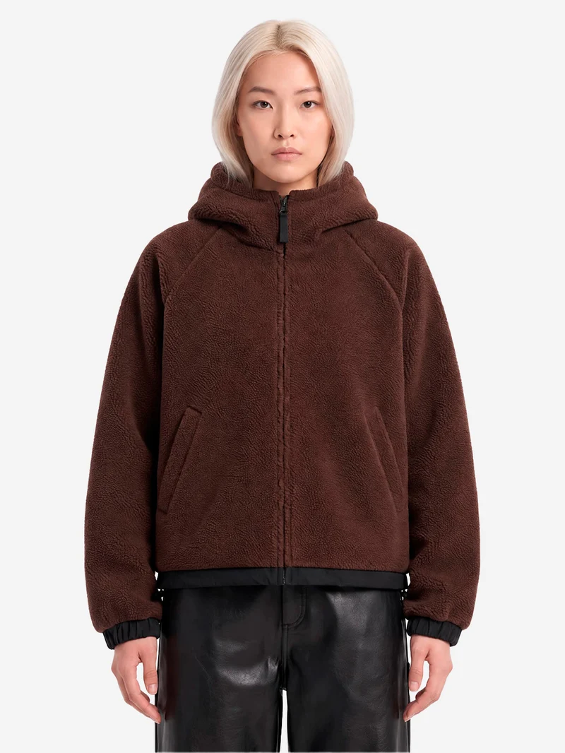 W'Hooded Limm C Fleece Giacchetto