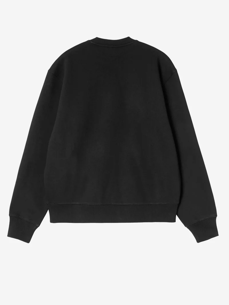Mack Felpa in misto cotone nera