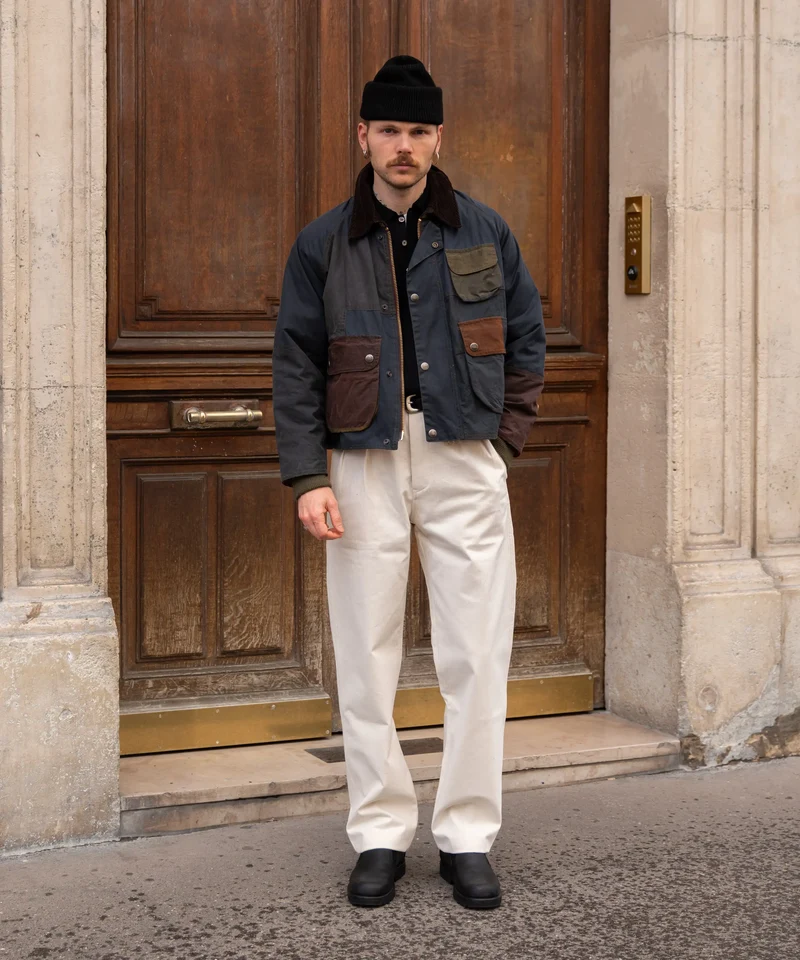 THE DOUBLE PLEAT PANTS