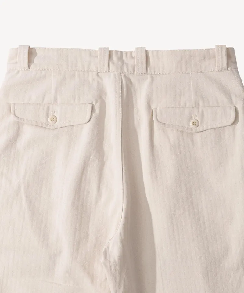 THE DOUBLE PLEAT PANTS