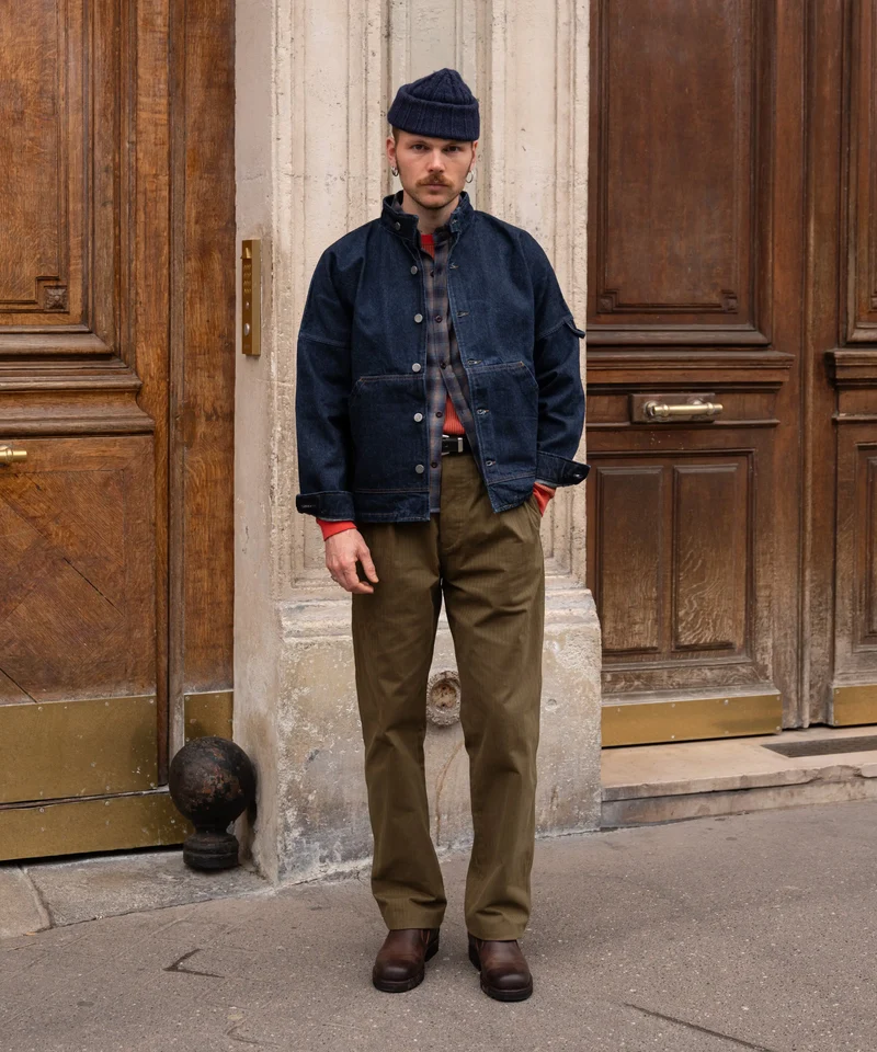 THE DOUBLE PLEAT PANTS