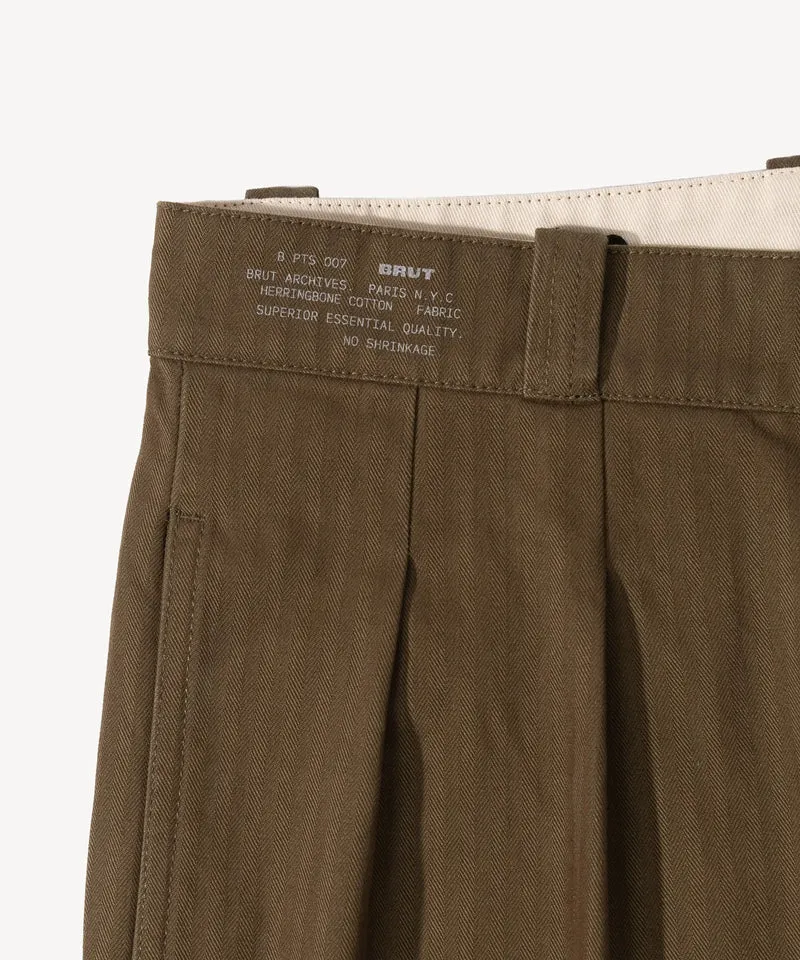 THE DOUBLE PLEAT PANTS