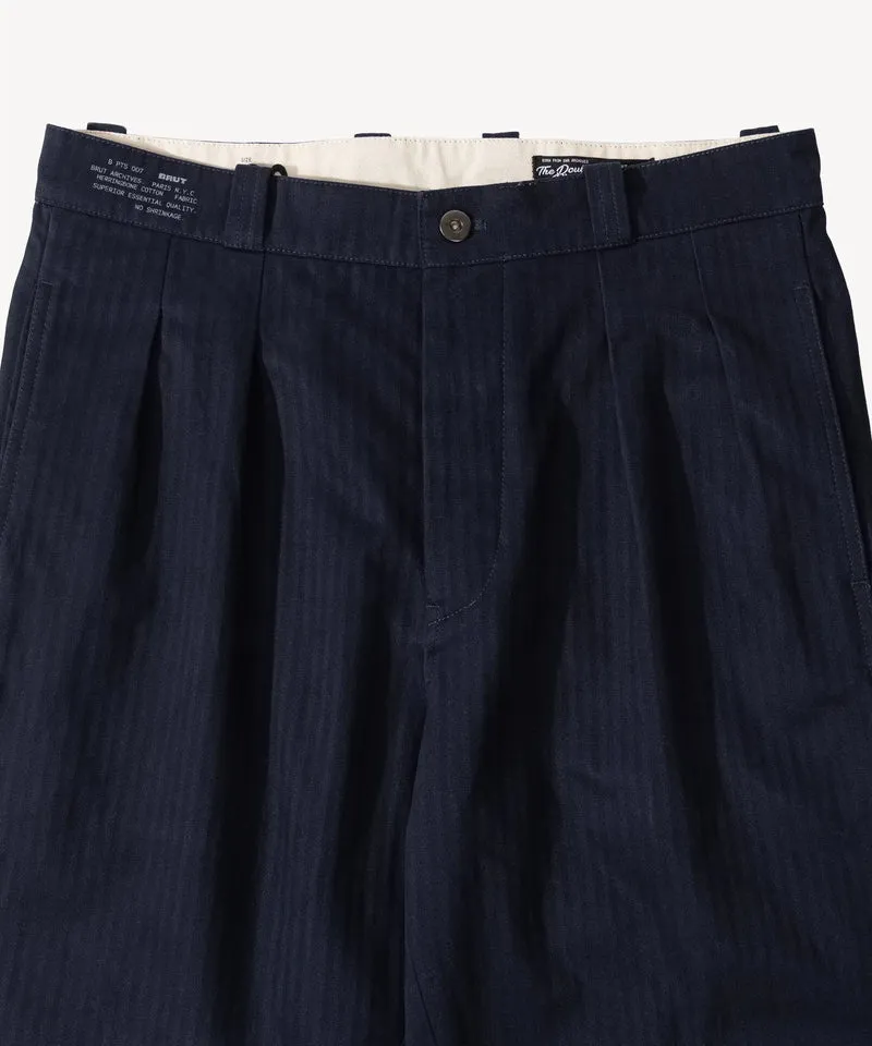 THE DOUBLE PLEAT PANTS