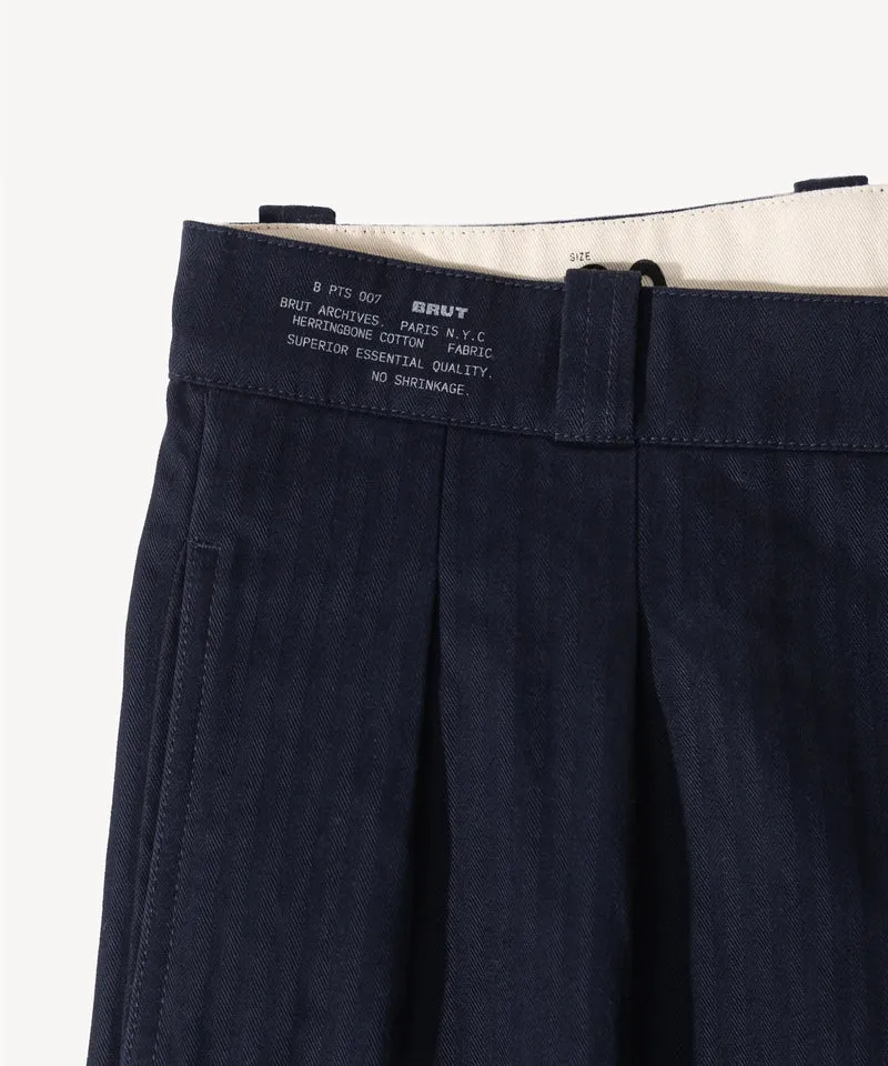 THE DOUBLE PLEAT PANTS