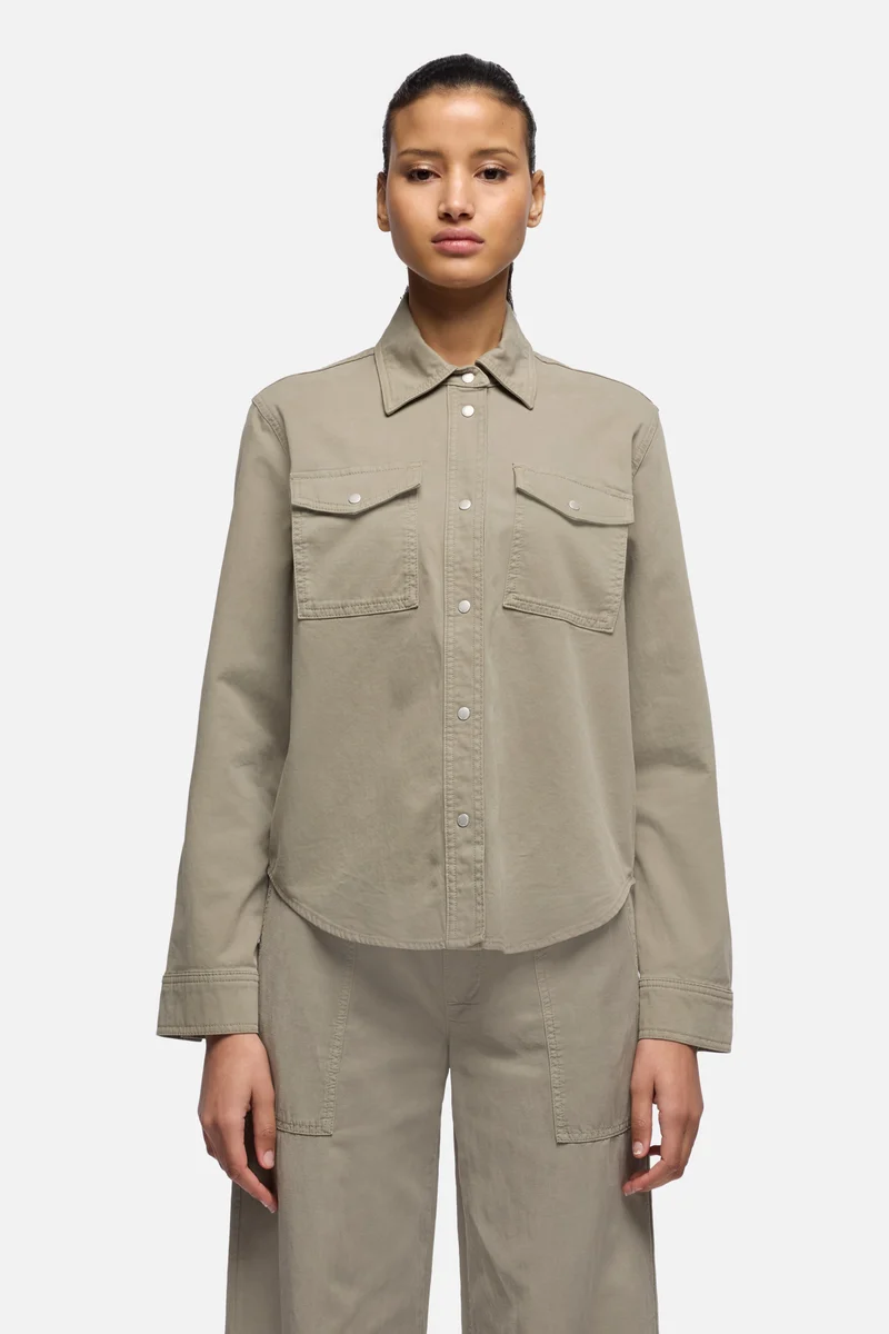 CLASSIC SHIRT in Comfort Twill Military